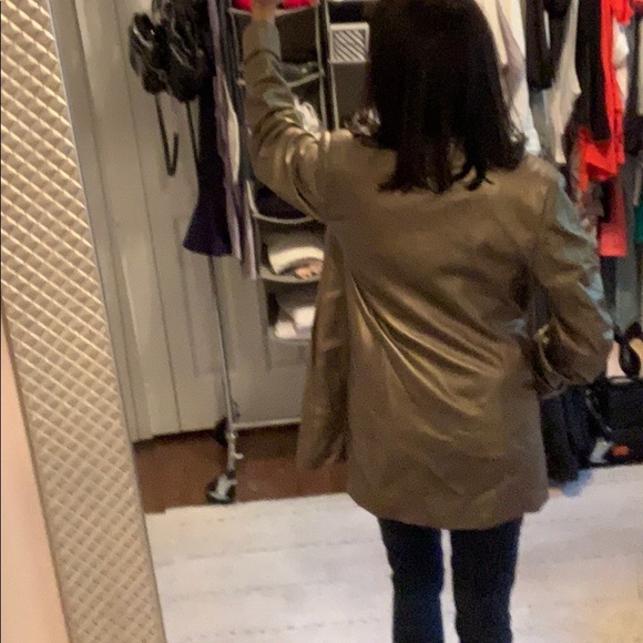 Talk of the Walk metallic vintage jacket blazer SM - Picture 5 of 5